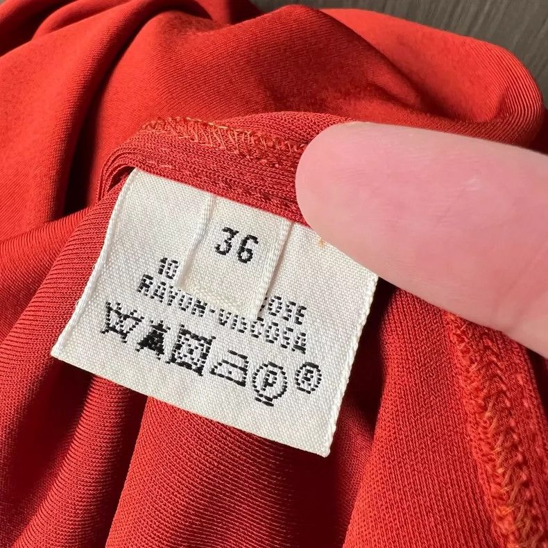 Hermes Hermes Long Orange Dress Size 36 Size S / US 4 / IT 40 - 7 Thumbnail