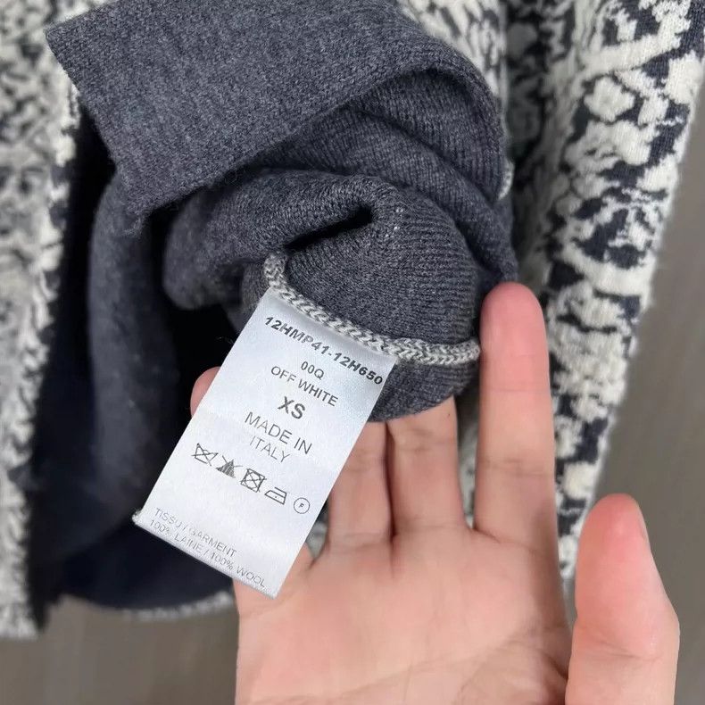 Chloe Chloe Floral Knit Sweater Size XS / US 0-2 / IT 36-38 - 5 Thumbnail