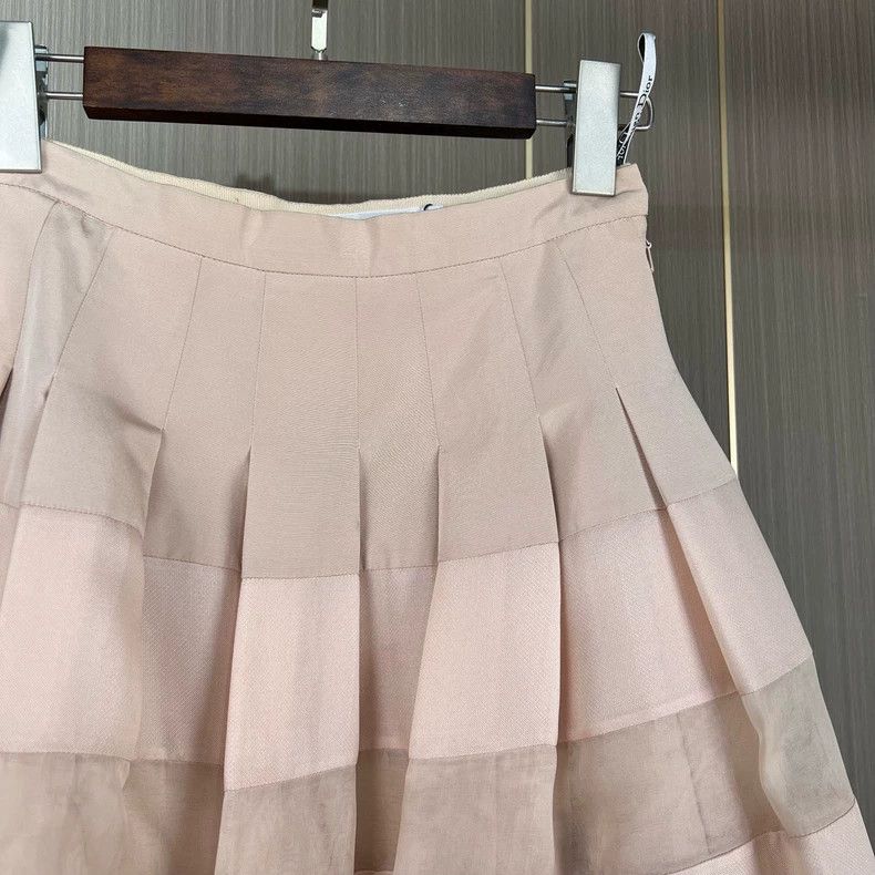 Dior Dior Silk Pleated Skirt Size 36 Size 36" / US 14 / IT 50 - 3 Thumbnail