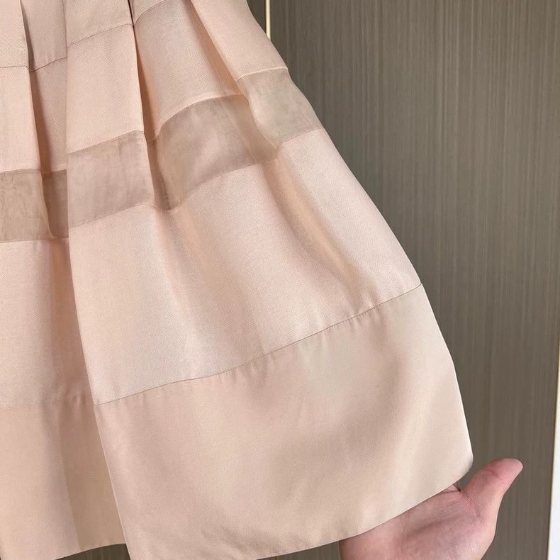 Dior Dior Silk Pleated Skirt Size 36 Size 36" / US 14 / IT 50 - 4 Thumbnail