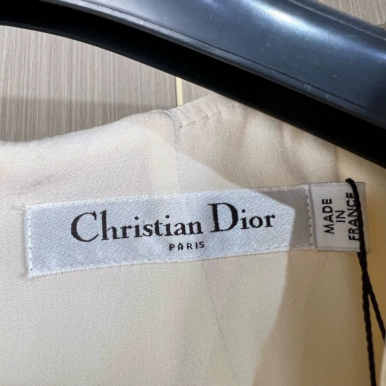 Dior Dior White Zipper Dress Size 34 Size S / US 4 / IT 40 - 6 Thumbnail