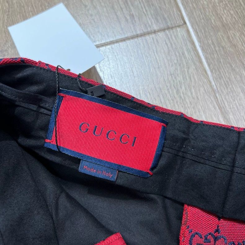 Gucci Gucci Printed Denim Shorts Size 36 New Size 36" / US 14 / IT 50 - 5 Thumbnail