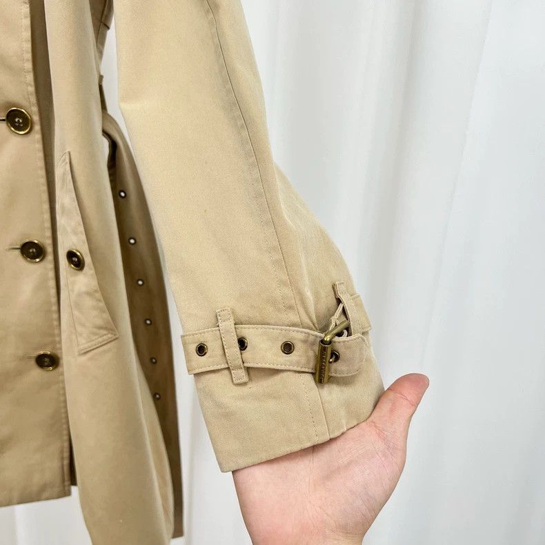 Burberry Burberry Khaki Double-Breasted Trench Coat Size S / US 4 / IT 40 - 4 Thumbnail