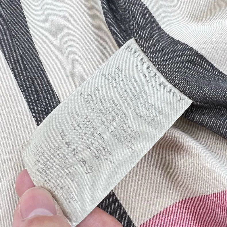 Burberry Burberry Khaki Double-Breasted Trench Coat Size S / US 4 / IT 40 - 7 Thumbnail