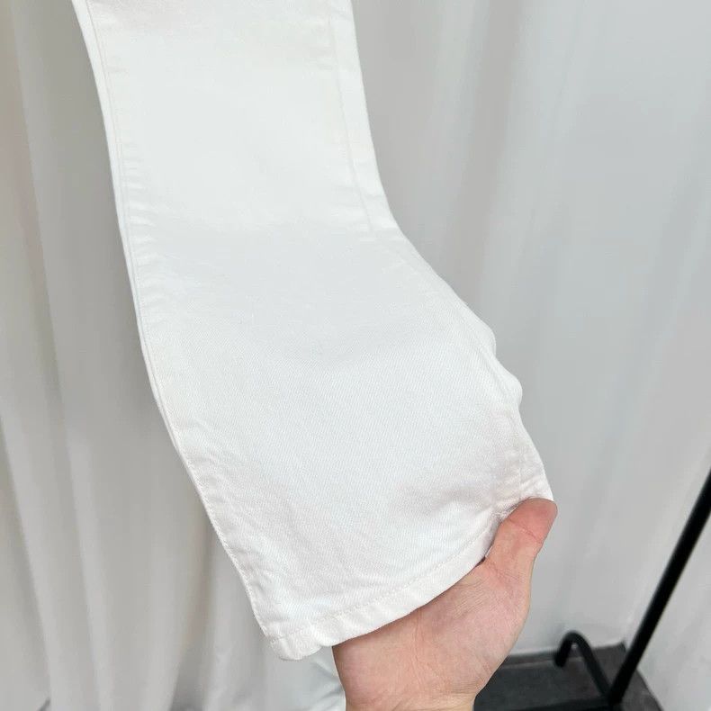 Alexander Wang Alexander Wang White Denim Casual Pants Size 25" / US 0 / IT 36 - 4 Thumbnail