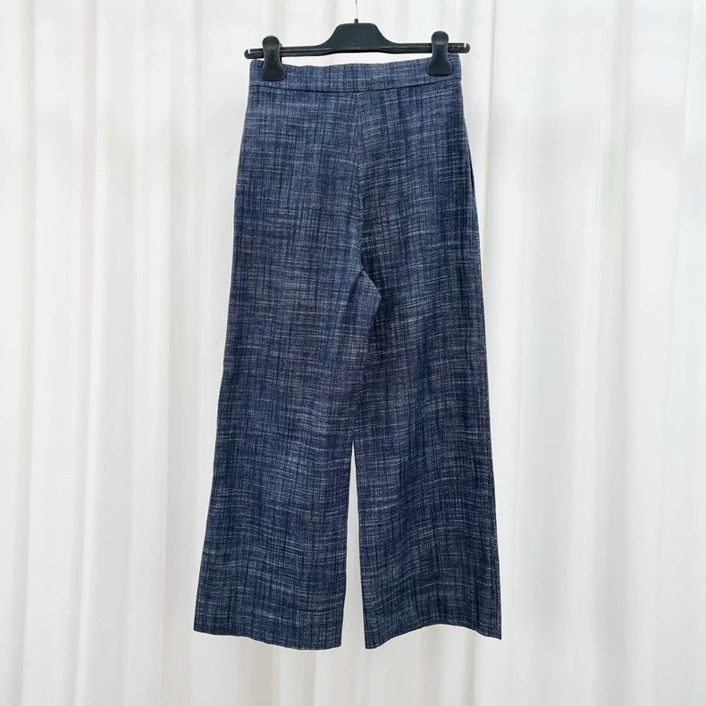 Dior Dior Wide-Leg Denim Pants Size 34 Size 34" / US 12 / IT 48 - 2 Thumbnail