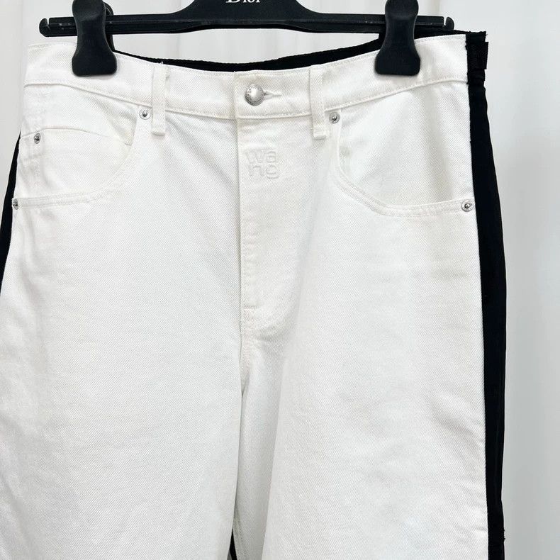 Alexander Wang Alexander Wang Embroidered Long Pants Size 26 Size 26" / US 2 / IT 38 - 3 Thumbnail