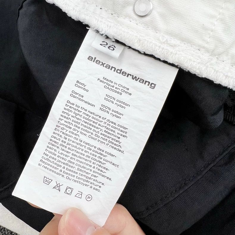 Alexander Wang Alexander Wang Embroidered Long Pants Size 26 Size 26" / US 2 / IT 38 - 6 Thumbnail