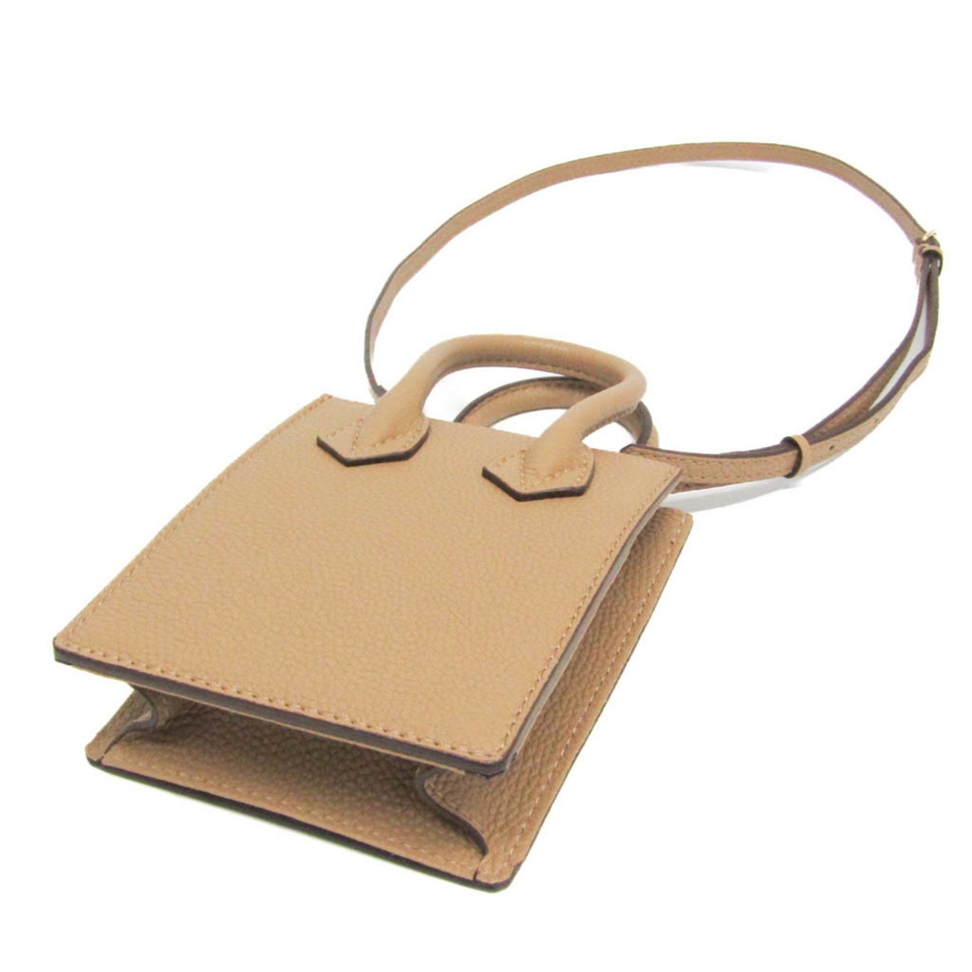Other Moreau SUITE_BB Women's Leather Handbag,Shoulder Bag Beige Brown Size ONE SIZE - 3 Thumbnail