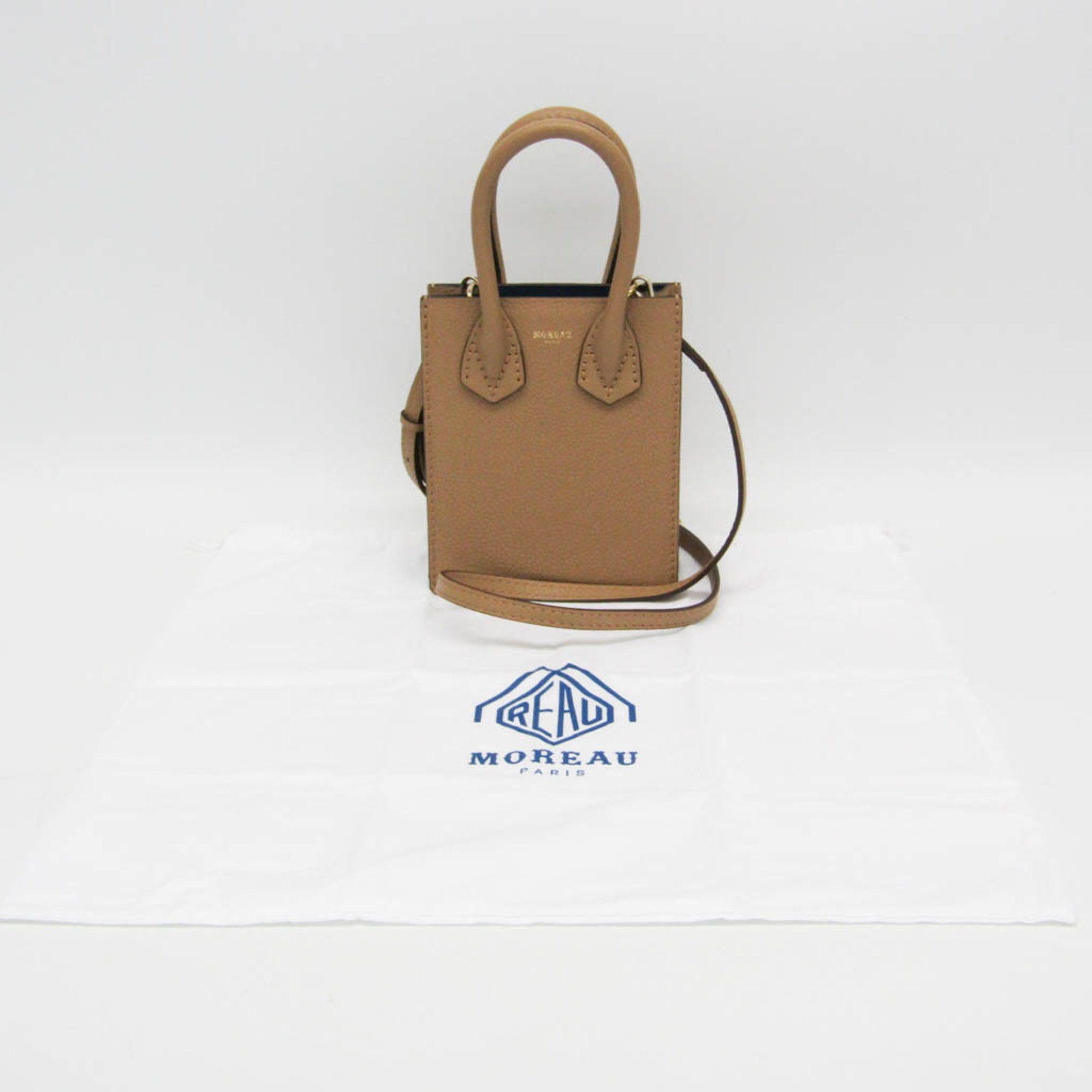 Other Moreau SUITE_BB Women's Leather Handbag,Shoulder Bag Beige Brown Size ONE SIZE - 2 Thumbnail