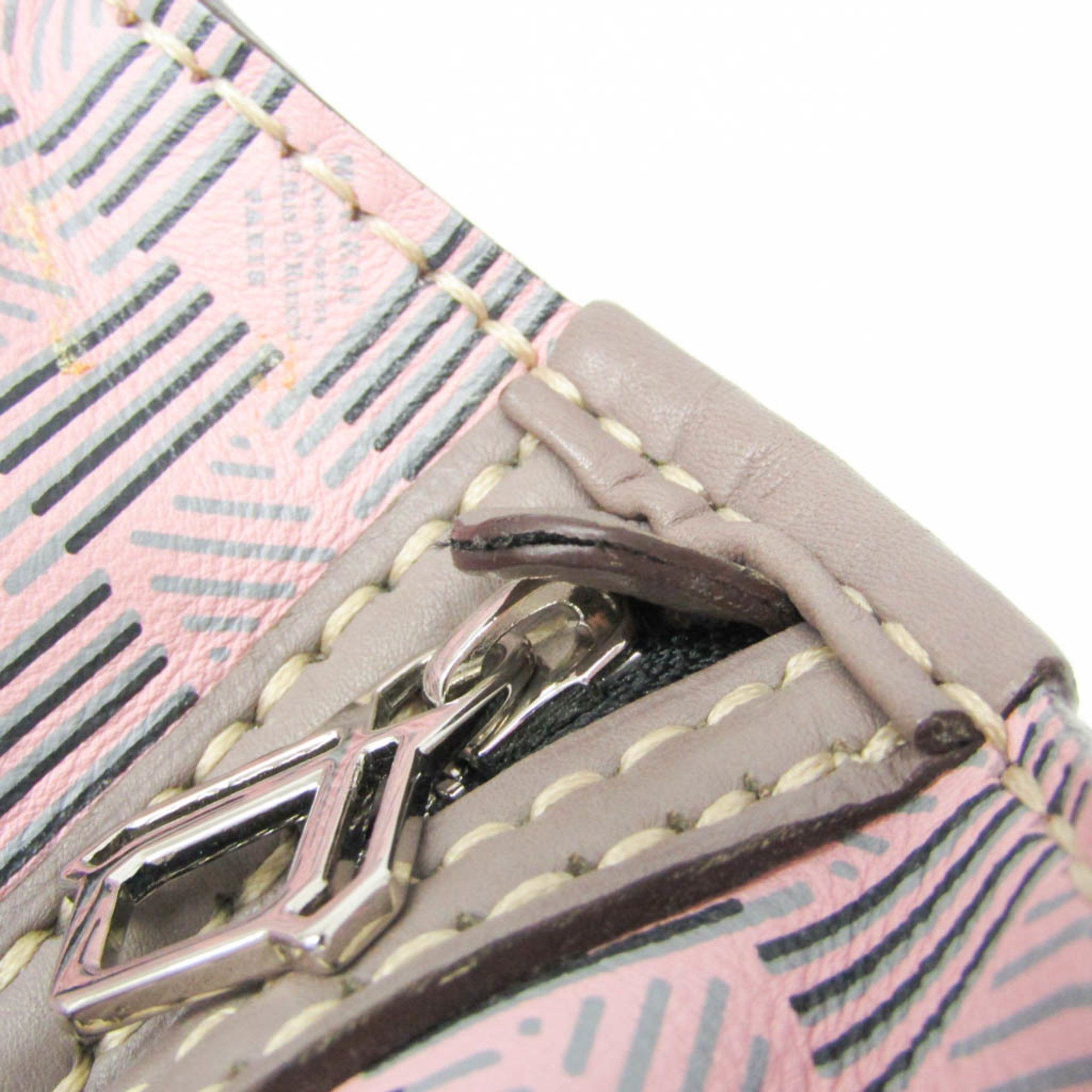Other Moreau POLOCHON Small Size Women's Leather Handbag,Shoulder Bag Gray,Pink Size ONE SIZE - 18 Thumbnail
