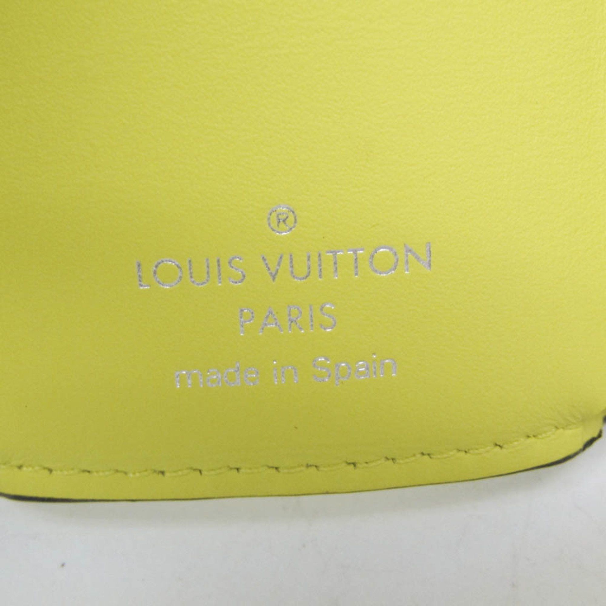 Louis Vuitton Louis Vuitton Taigarama Discovery Compact Wallet M67629 Men,Women Taigarama Wallet (tri-fold) Jaune Size ONE SIZE - 14 Thumbnail