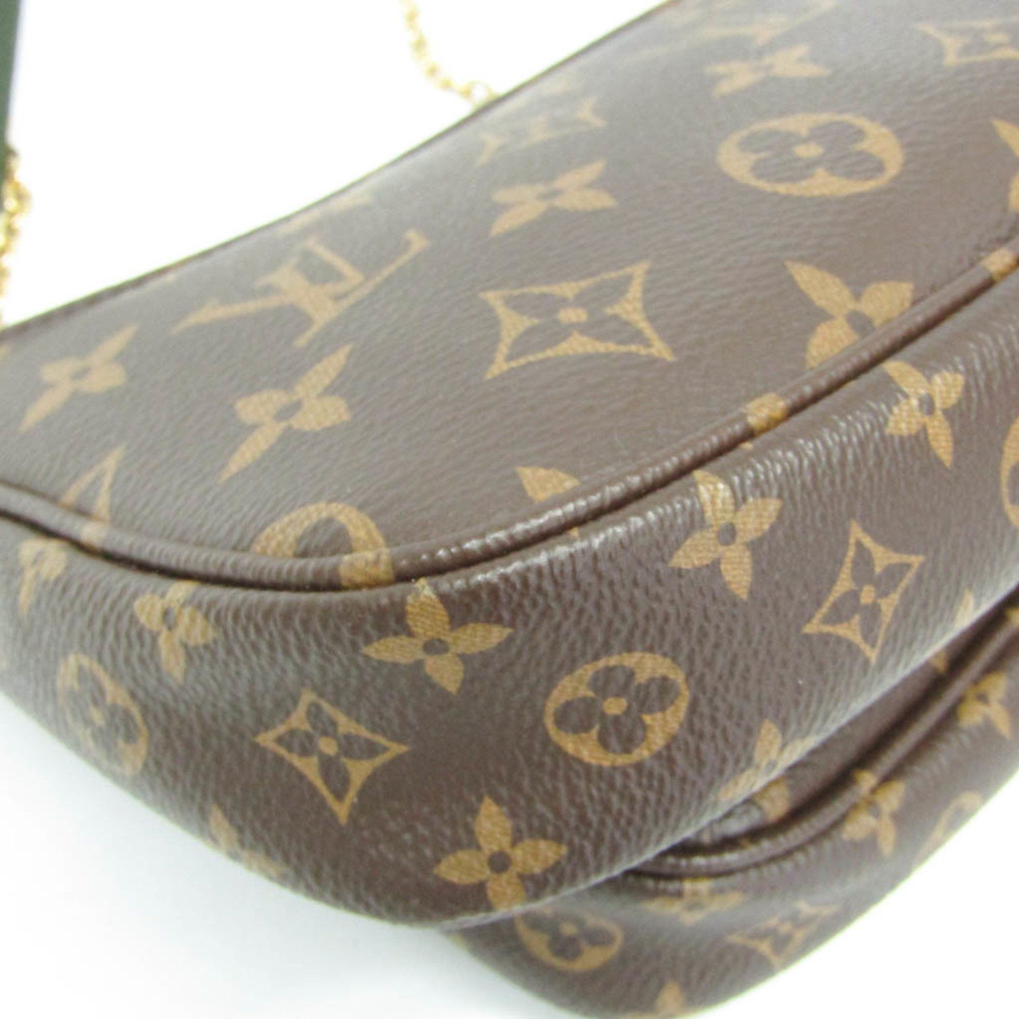 Louis Vuitton Louis Vuitton Monogram Multi Pochette Accessoires M44813 Women's Pouch,Shoulder Bag Khaki,Monogram Size ONE SIZE - 4 Thumbnail