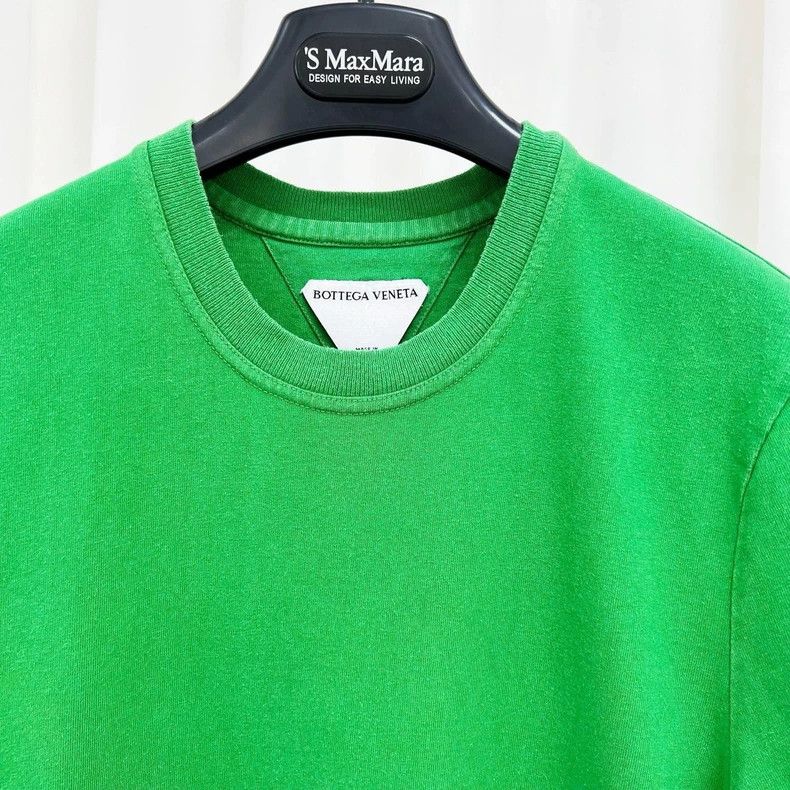 Bottega Veneta Bottega Veneta Green Short Sleeve T-shirt Size S / US 4 / IT 40 - 3 Thumbnail