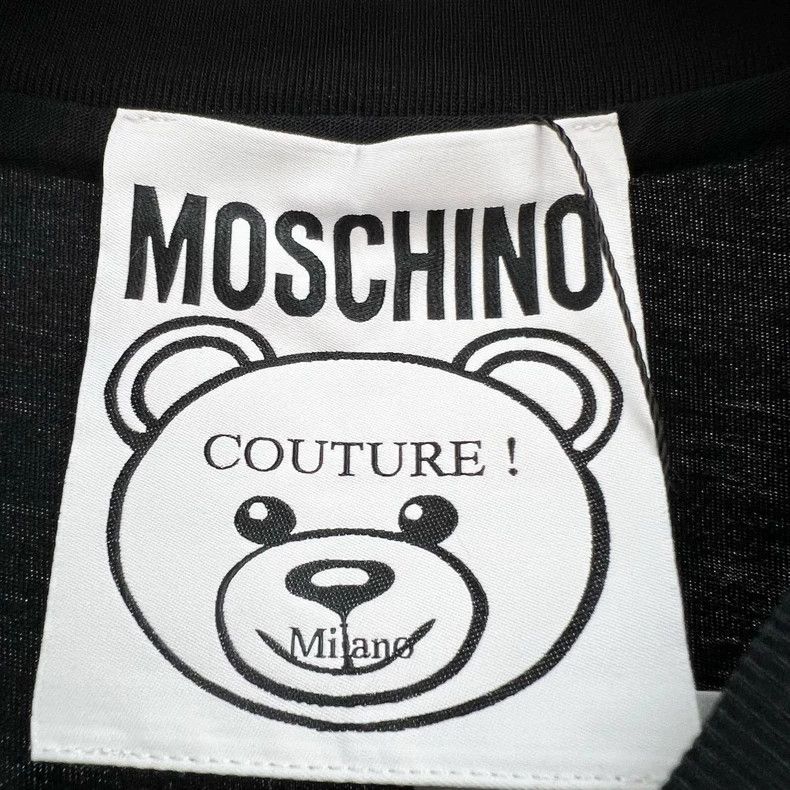 Moschino Moschino Embroidered Teddy Bear Short Sleeve Tee Size S / US 4 / IT 40 - 5 Thumbnail