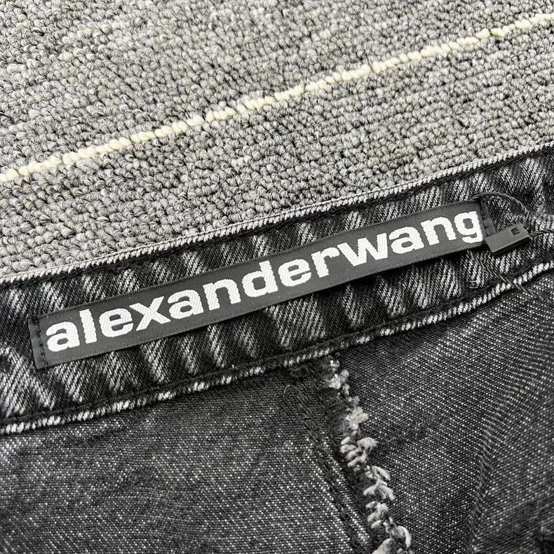 Alexander Wang Alexander Wang Denim Skirt with Fraying Size 26" / US 2 / IT 38 - 7 Thumbnail