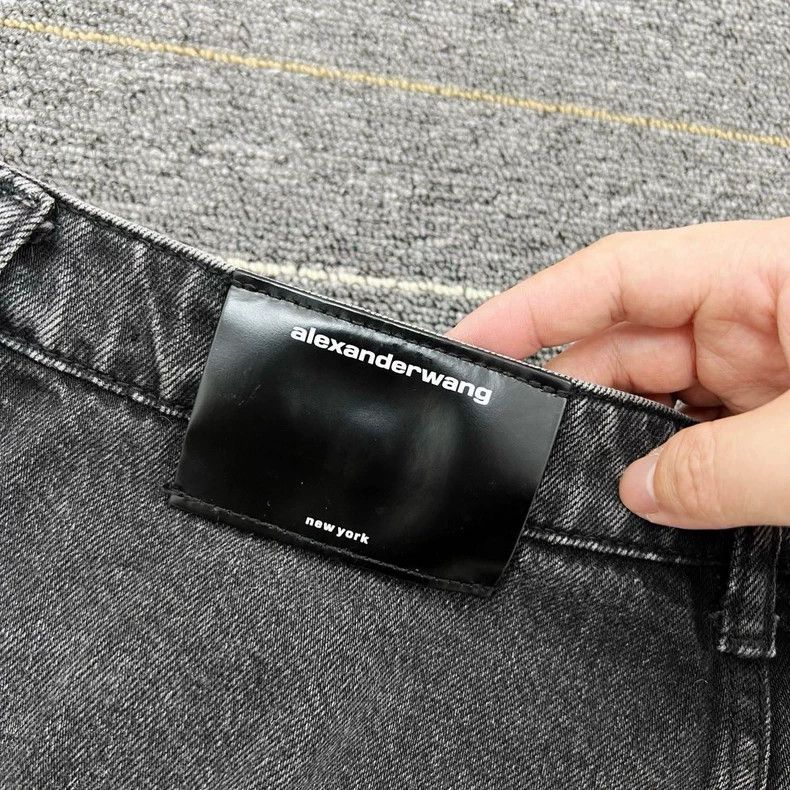 Alexander Wang Alexander Wang Denim Skirt with Fraying Size 26" / US 2 / IT 38 - 6 Thumbnail