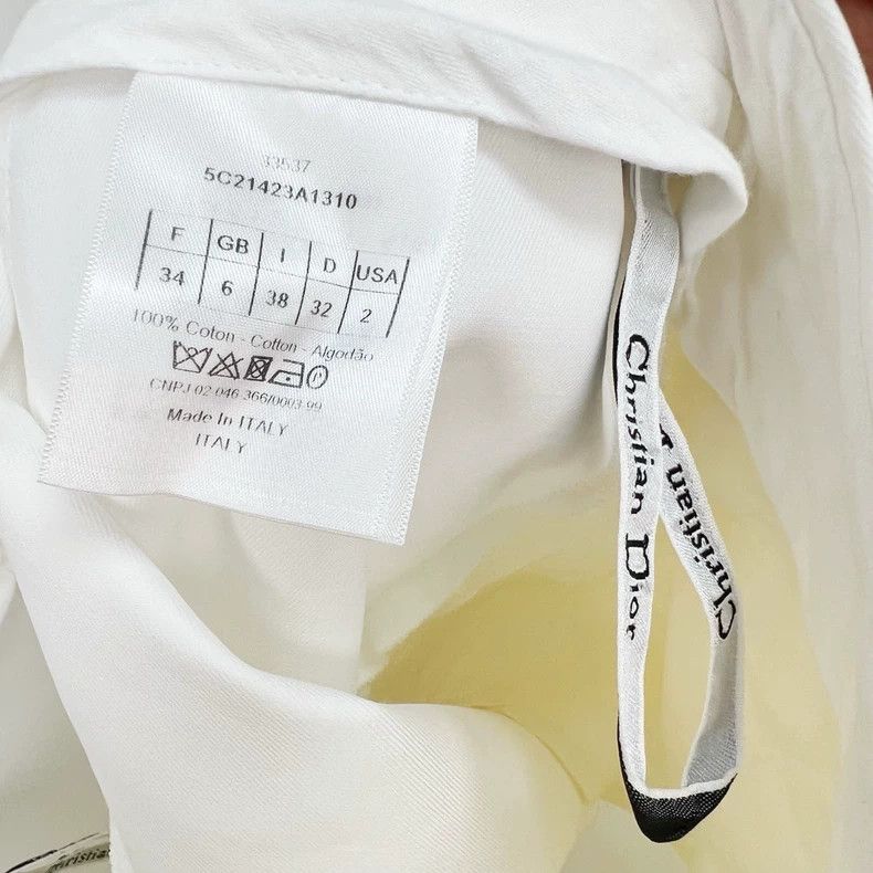 Dior Dior White Shorts Size F34 Size 34" / US 12 / IT 48 - 7 Thumbnail