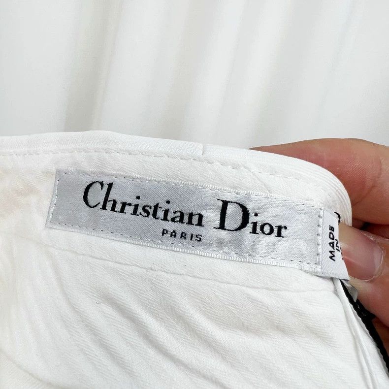 Dior Dior White Shorts Size F34 Size 34" / US 12 / IT 48 - 6 Thumbnail