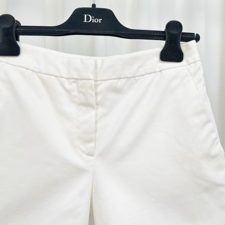 Dior Dior White Shorts Size F34 Size 34" / US 12 / IT 48 - 3 Thumbnail