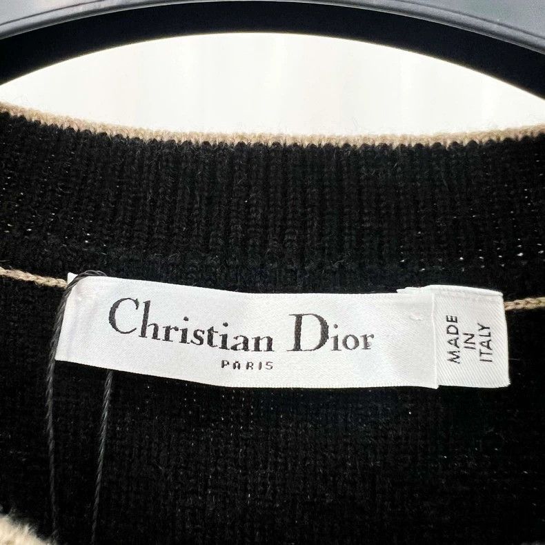 Dior Dior Cashmere Knit Vest with Logo Design Size M / US 6-8 / IT 42-44 - 5 Thumbnail
