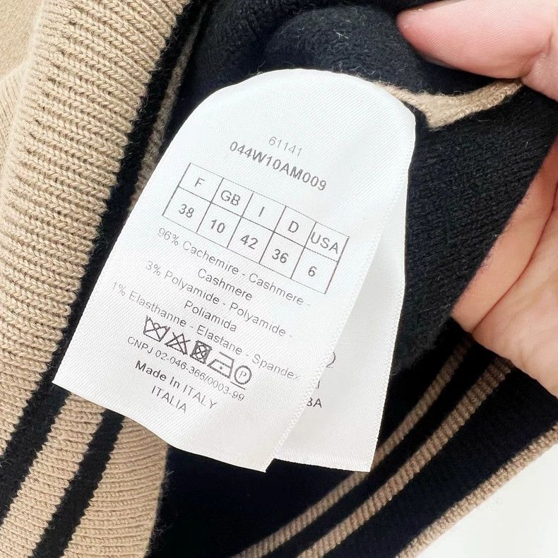 Dior Dior Cashmere Knit Vest with Logo Design Size M / US 6-8 / IT 42-44 - 6 Thumbnail