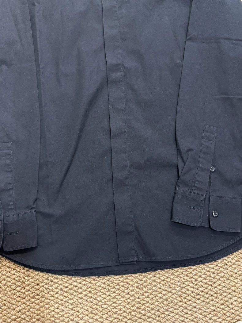 Givenchy Givenchy Black Embroidered Shirt with Red Details Size L / US 10 / IT 46 - 2 Thumbnail