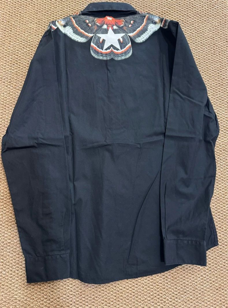 Givenchy Givenchy Classic Butterfly Print Black Shirt Size XL / US 12-14 / IT 48-50 - 6 Thumbnail