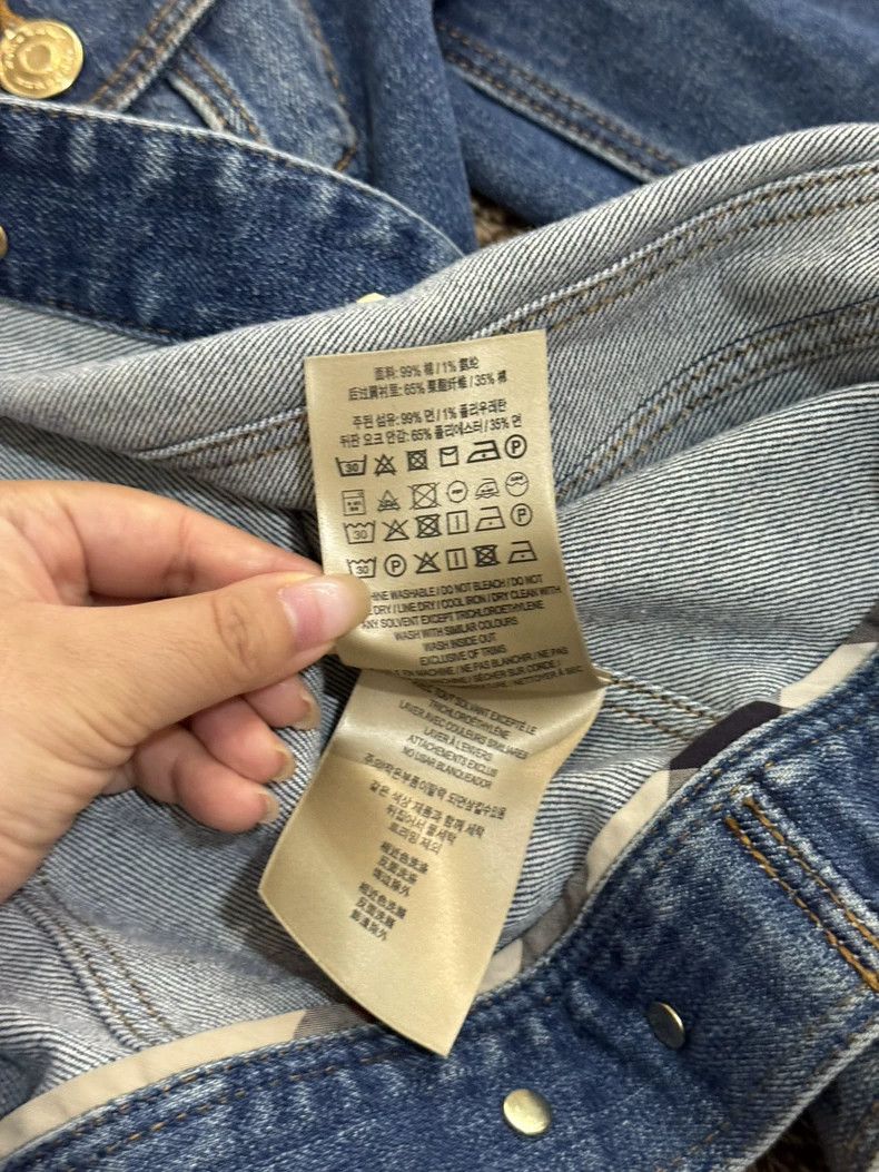 Burberry Burberry Classic Denim Jacket for Everyday Wear Size S / US 4 / IT 40 - 6 Thumbnail