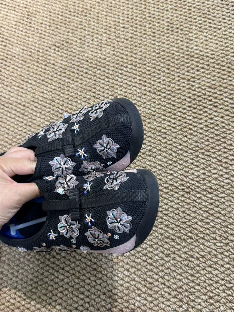 Dior Dior Black Floral Design Garden Shoes Size 36 Size US 6 / IT 36 - 8 Thumbnail