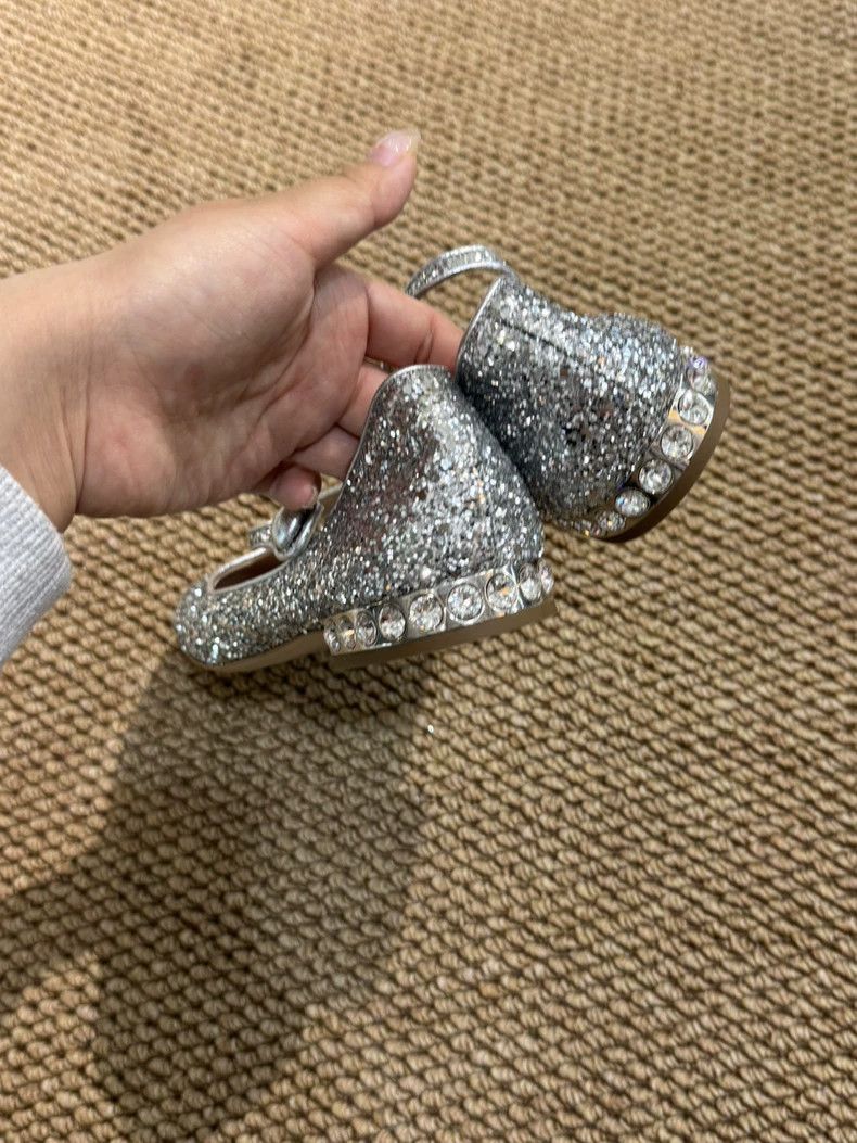 Miu Miu Miu Miu Silver Glitter Flat Shoes Size US 6 / IT 36 - 3 Thumbnail