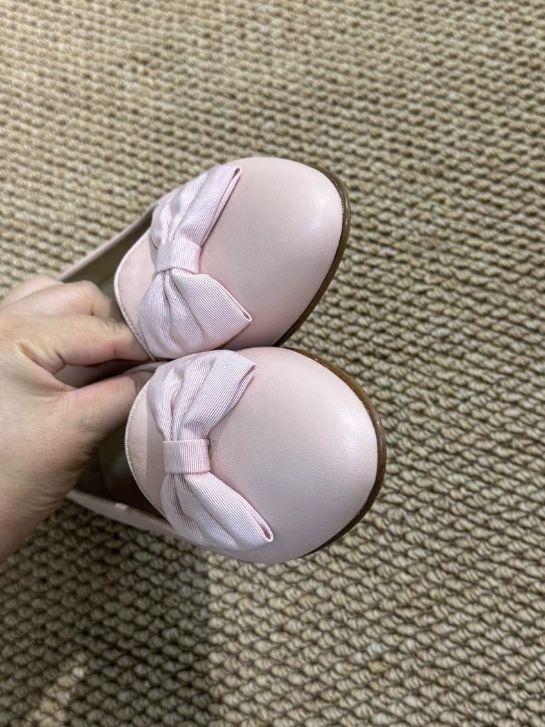 Paul Harnden Shoemakers Carel Pink Bow Leather Shoes Size 6 Size US 6 / IT 36 - 5 Thumbnail