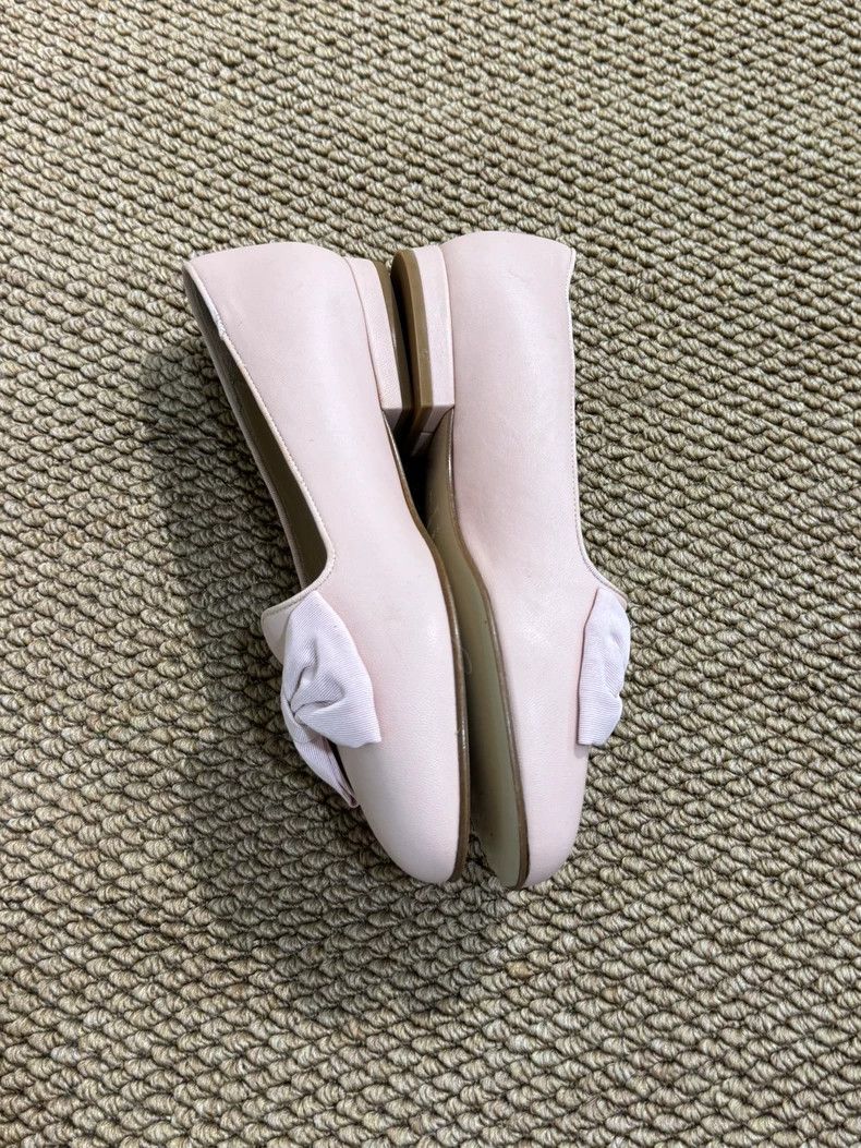 Paul Harnden Shoemakers Carel Pink Bow Leather Shoes Size 6 Size US 6 / IT 36 - 2 Thumbnail