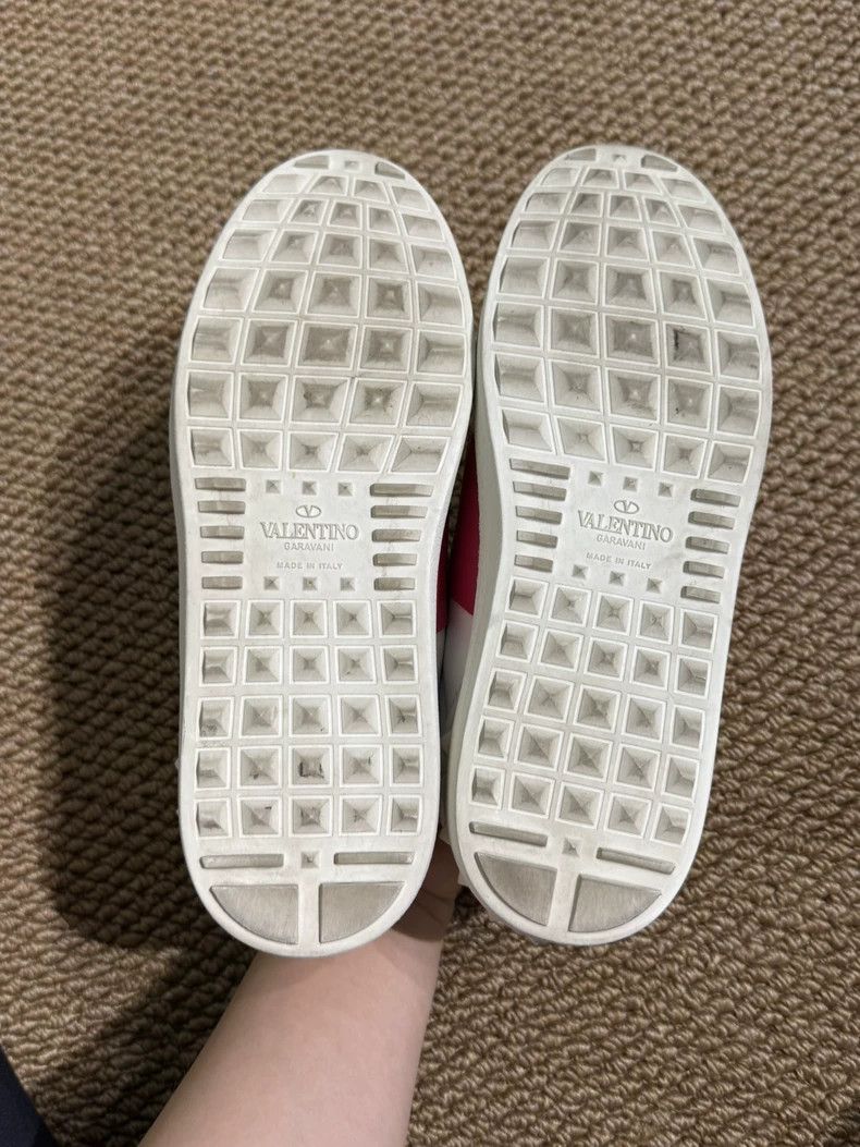 Valentino Valentino Classic White Red Sneakers Size 36 Size US 6 / IT 36 - 6 Thumbnail