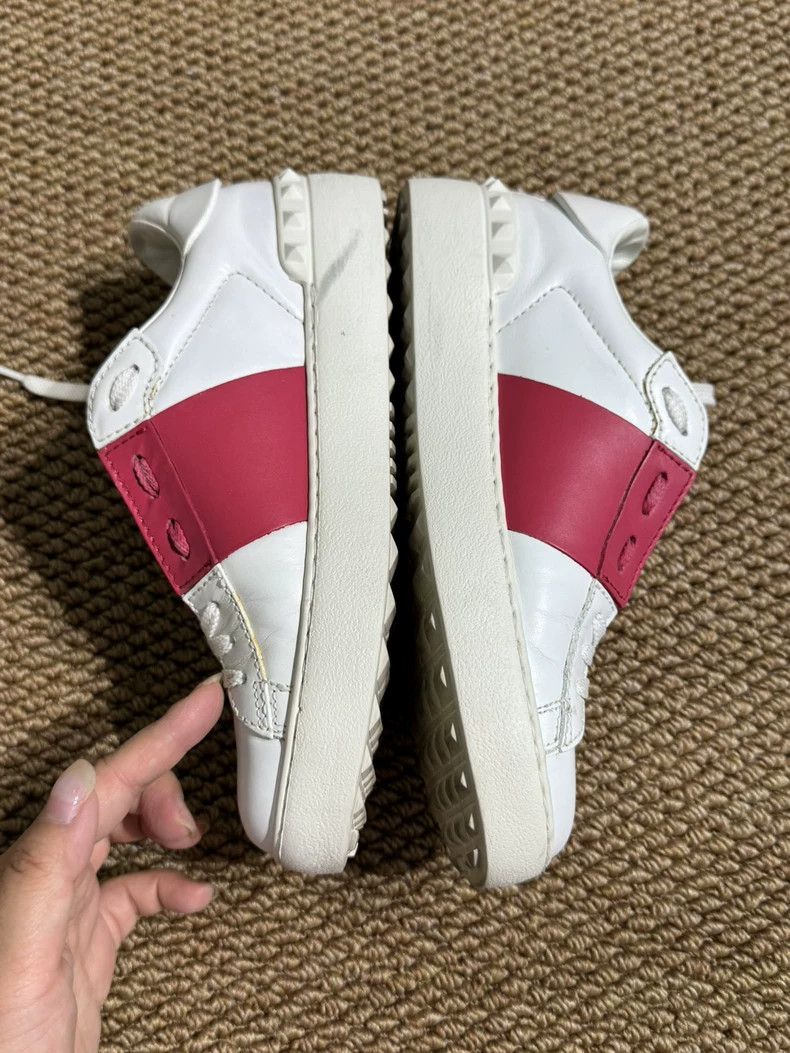 Valentino Valentino Classic White Red Sneakers Size 36 Size US 6 / IT 36 - 2 Thumbnail