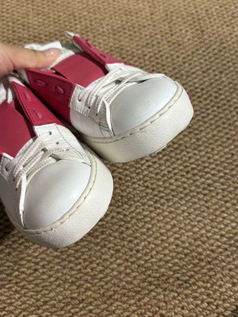 Valentino Valentino Classic White Red Sneakers Size 36 Size US 6 / IT 36 - 3 Thumbnail