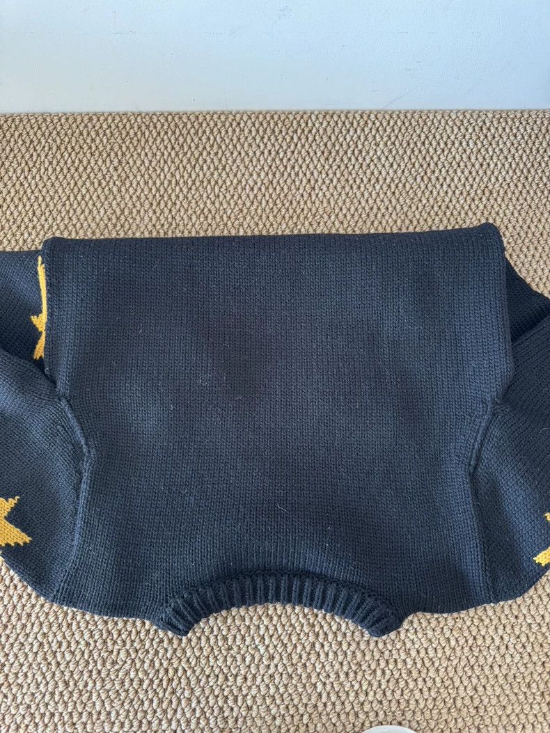 Coach COACH Women's Black Wool Sweater with Apollo Design Size XS / US 0-2 / IT 36-38 - 4 Thumbnail