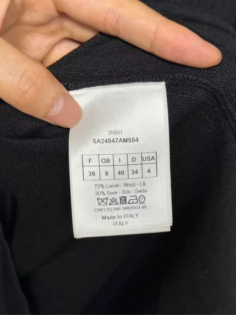 Dior Dior Wool Knit Sweater in Size 36 Size XS / US 0-2 / IT 36-38 - 4 Thumbnail