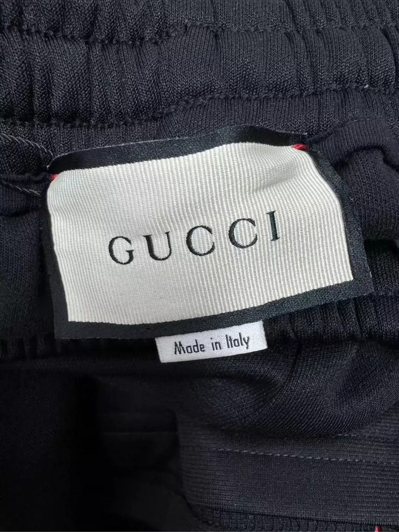 Gucci Gucci Logo Side Snake Print Shorts Size 23" - 4 Thumbnail