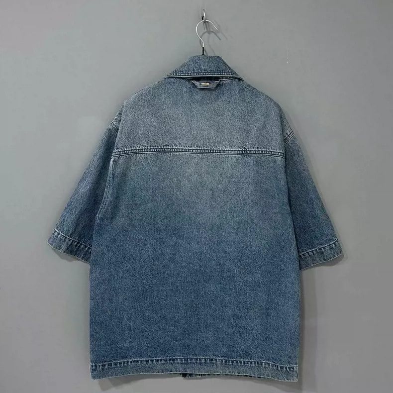 Louis Vuitton Louis Vuitton Logo Denim Short Jacket Size M / US 6-8 / IT 42-44 - 2 Thumbnail