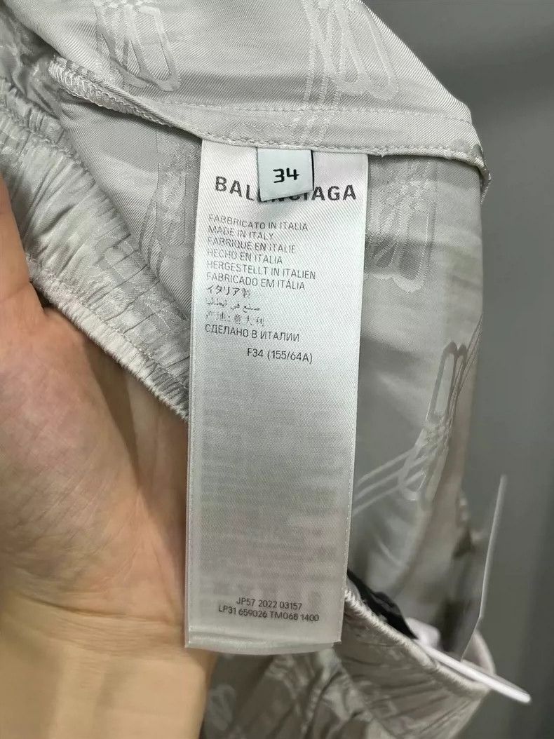 Balenciaga Balenciaga Silk Printed Casual Pants Size 34" / US 12 / IT 48 - 4 Thumbnail