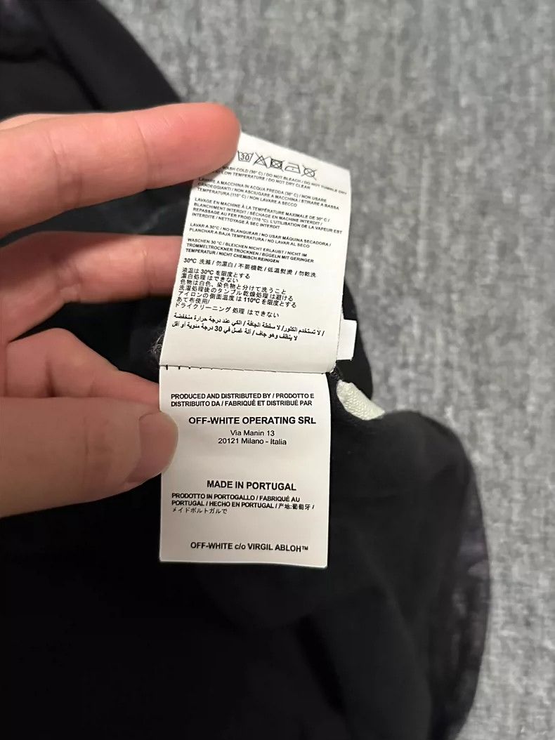 Off-White Off-White Short Sleeve T-Shirt with Print Size M / US 6-8 / IT 42-44 - 6 Thumbnail
