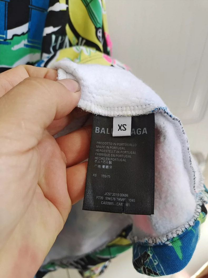 Balenciaga Balenciaga Women's Printed Sports Hoodie Size XS / US 0-2 / IT 36-38 - 3 Thumbnail