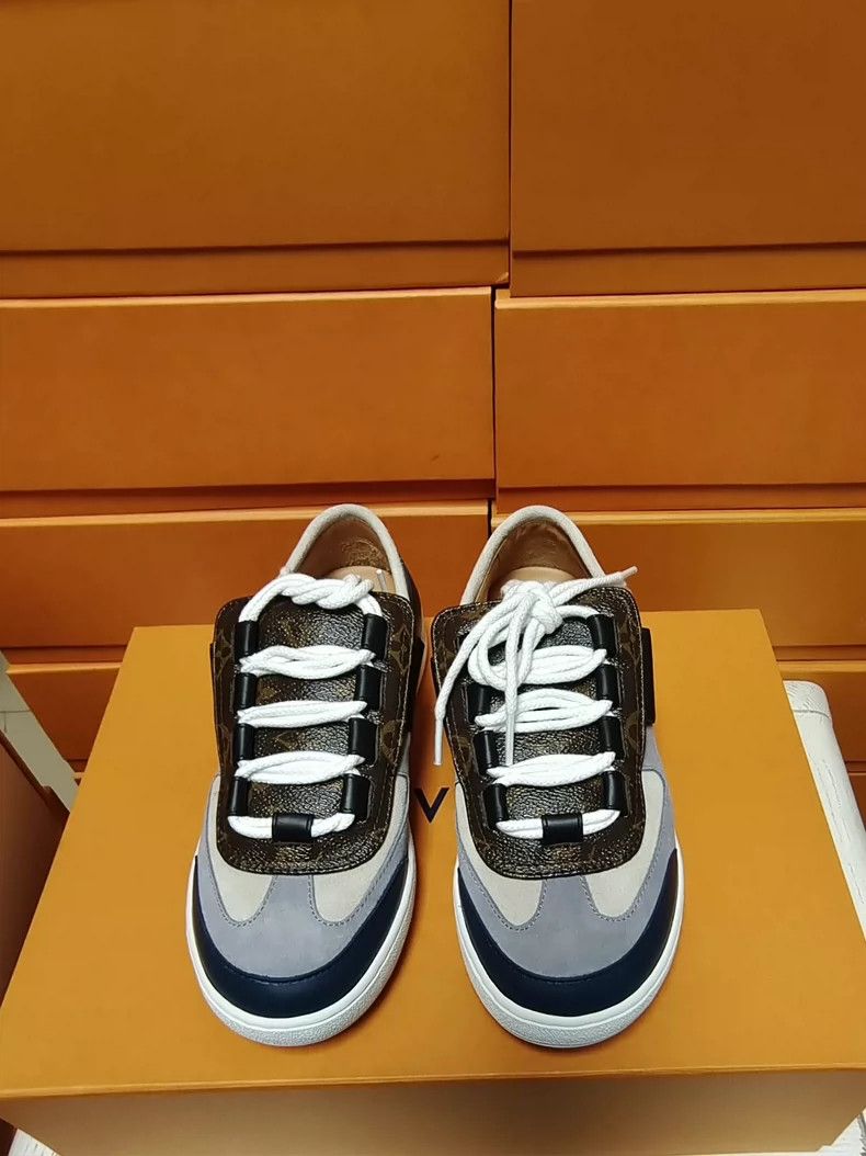Louis Vuitton LV Designer Lace-Up Sneakers for Women Size US 6 / IT 36 - 3 Thumbnail