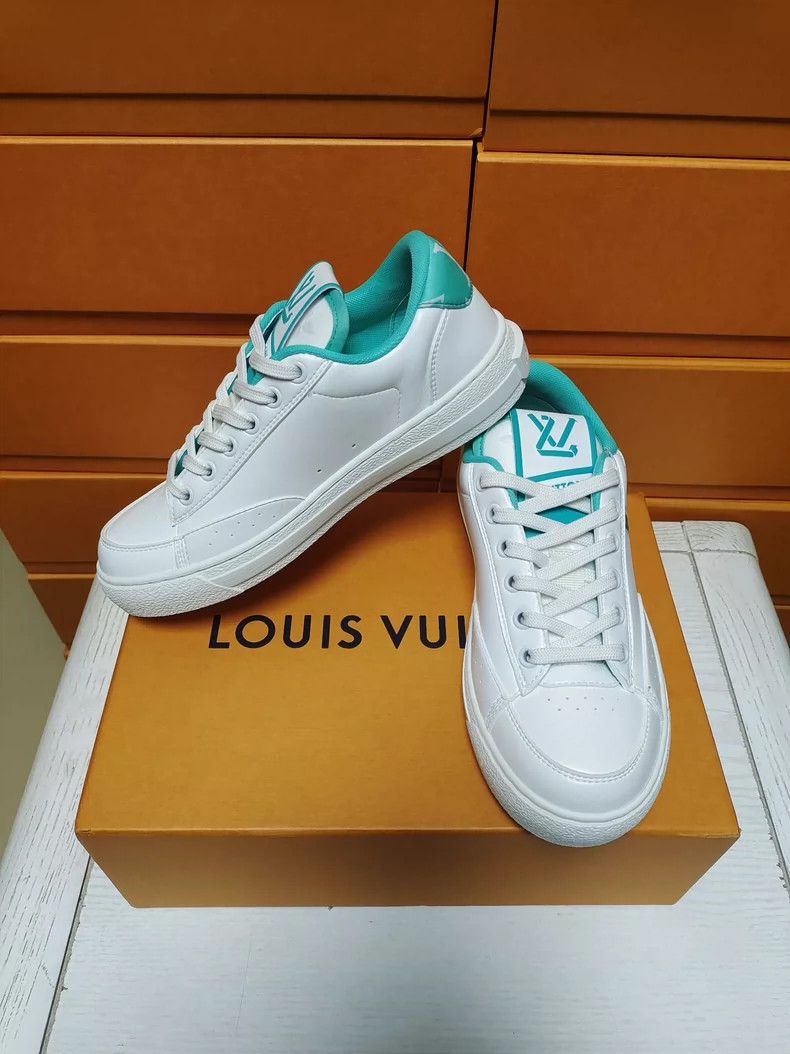 Louis Vuitton LV Women's Low-Top Lace-Up Sneakers Size US 5 / IT 35 - 4 Thumbnail