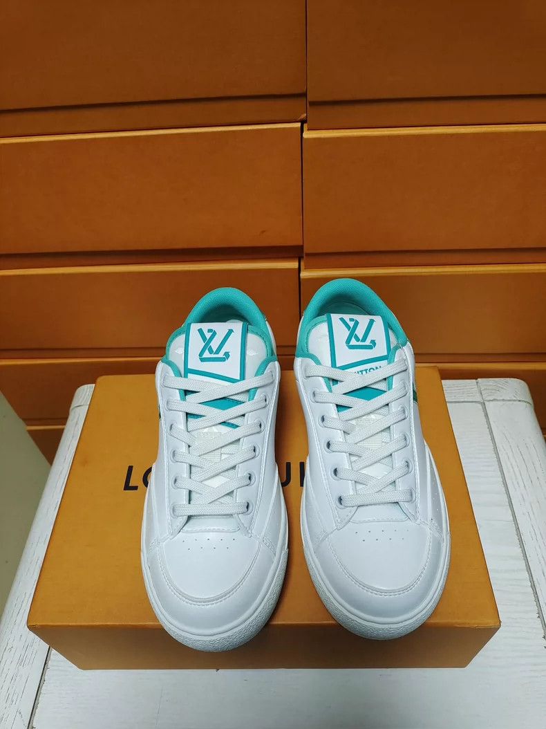 Louis Vuitton LV Women's Low-Top Lace-Up Sneakers Size US 5 / IT 35 - 3 Thumbnail