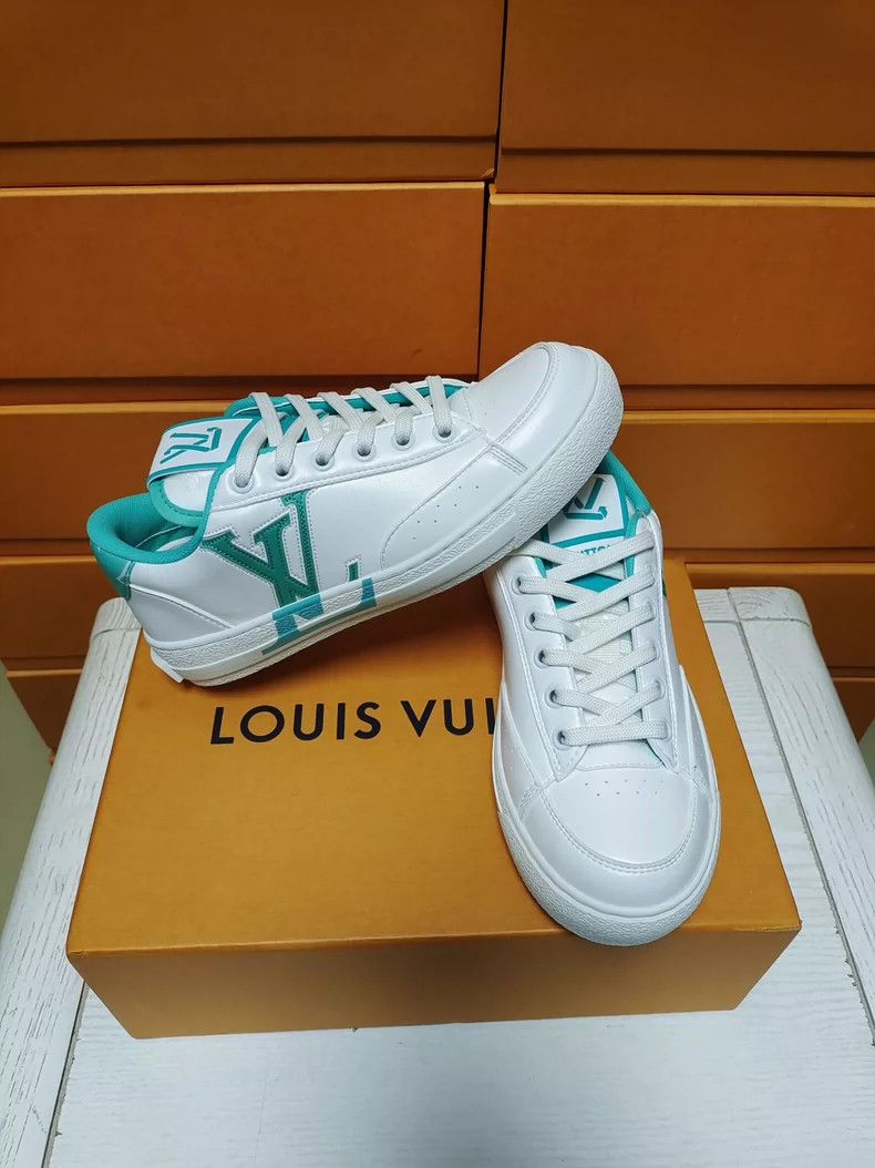 Louis Vuitton LV Women's Low-Top Lace-Up Sneakers Size US 5 / IT 35 - 5 Thumbnail