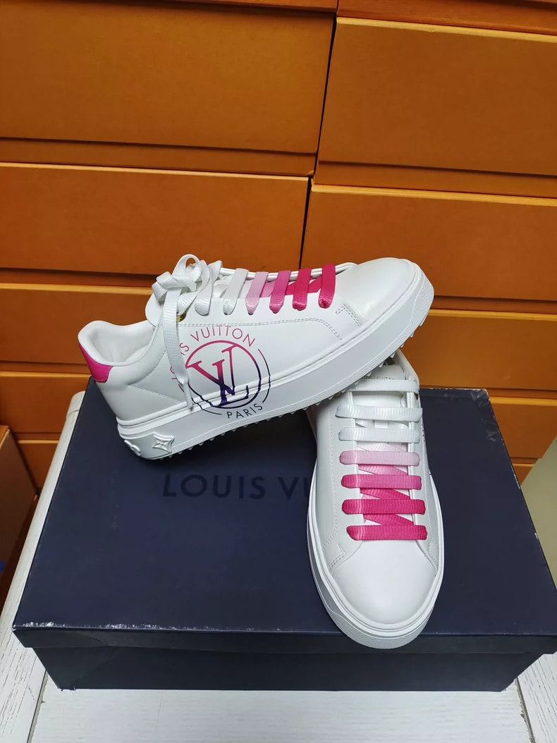 Louis Vuitton Louis Vuitton Low-Top Lace-Up Sneakers Size US 5 / IT 35 - 5 Thumbnail