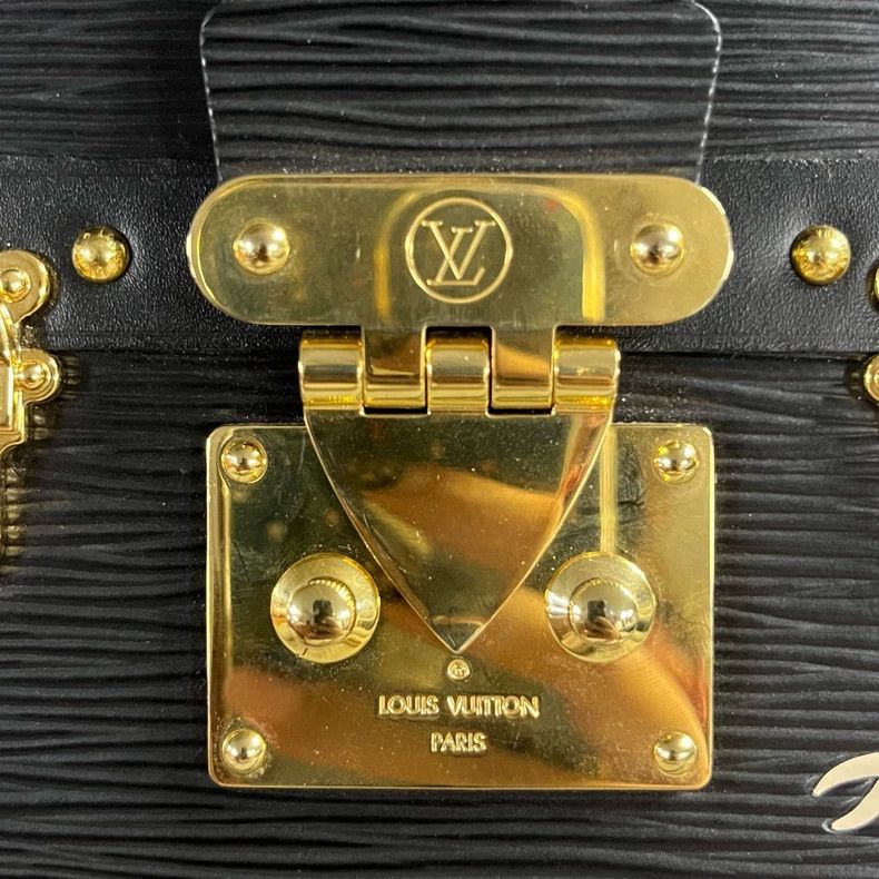 Louis Vuitton Louis Vuitton Black Gold Buckle Box Bag Size ONE SIZE - 4 Thumbnail