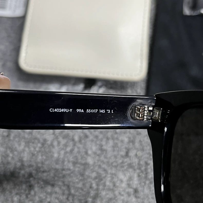 Celine Celine Black Fashion Sunglasses with Case Size ONE SIZE - 5 Thumbnail
